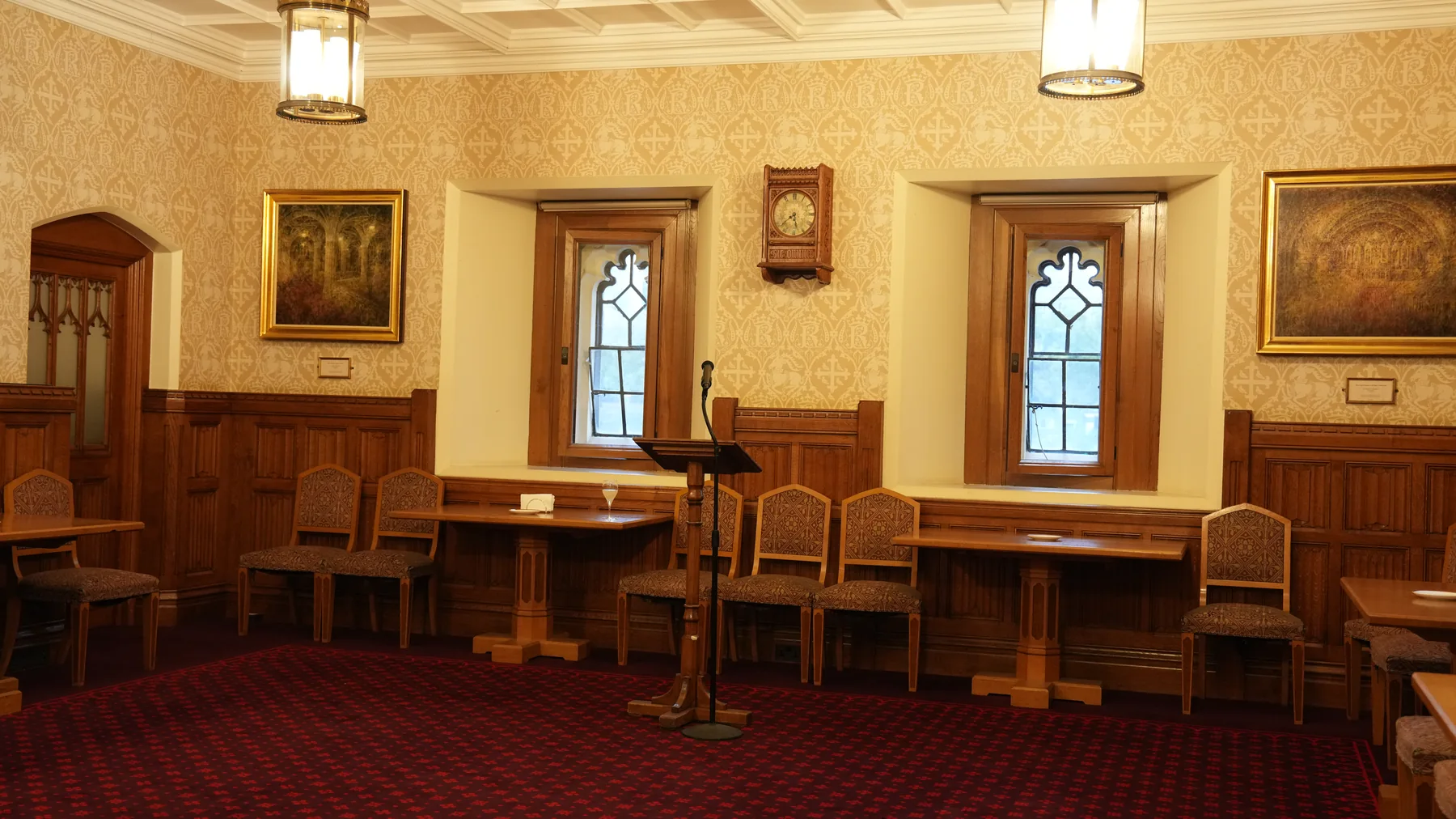 Interior of the House of Lords event venue
