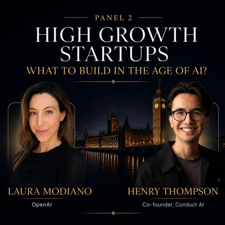Laura Modiano + Henry Thompson — Panel 2: High Growth Startups — What to Build in the Age of AI?